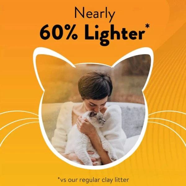Arm & Hammer Hardball Lightweight Multi Cat Clumping Cat Litter - Low Dust, 99% Odor Control - Ideal for Multi-Cat Households & Small Spaces