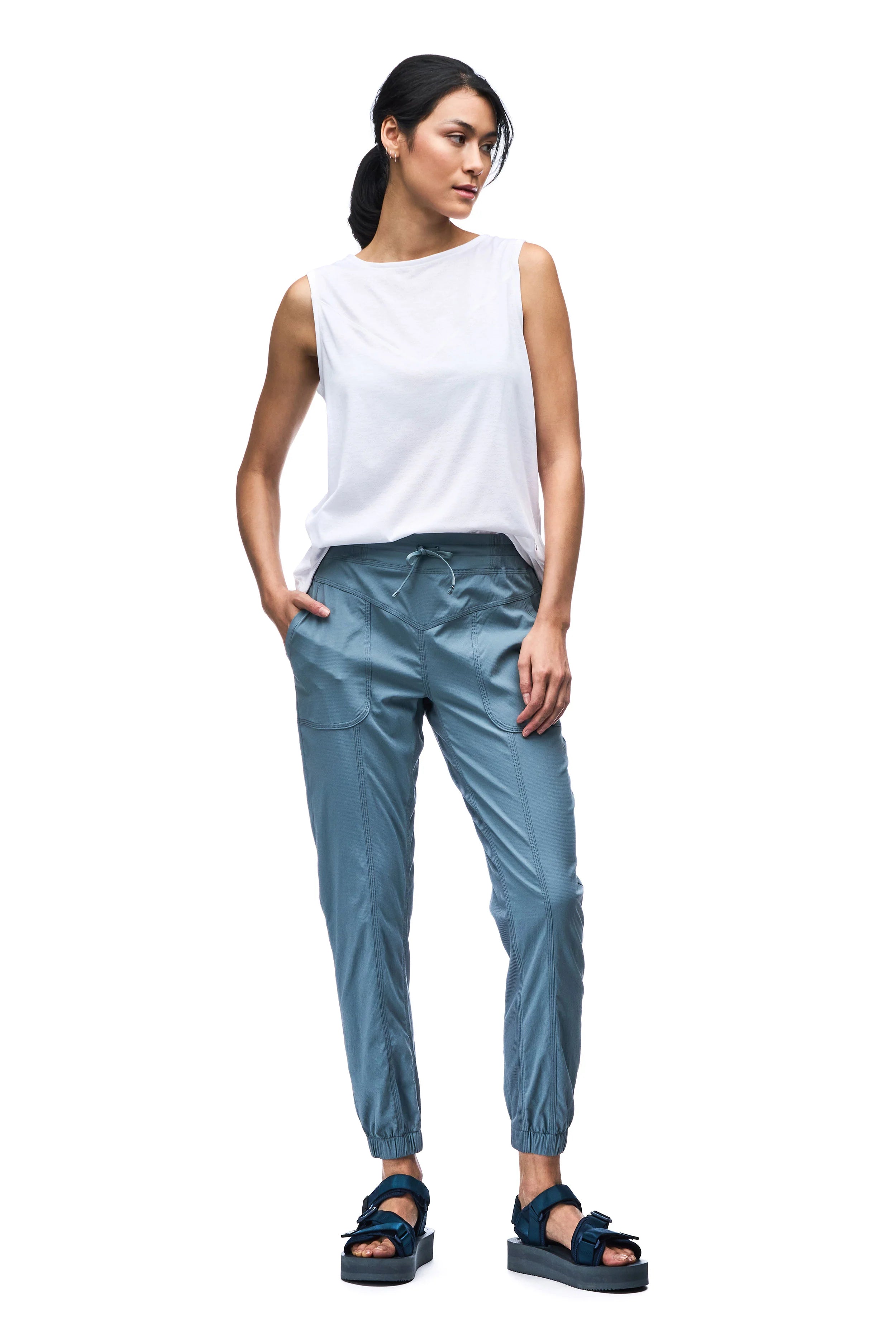 Indyeva Maeto IV Pant for Women - High-Quality Comfortable Yoga Pants for Workouts, Lounge & Everyday Wear