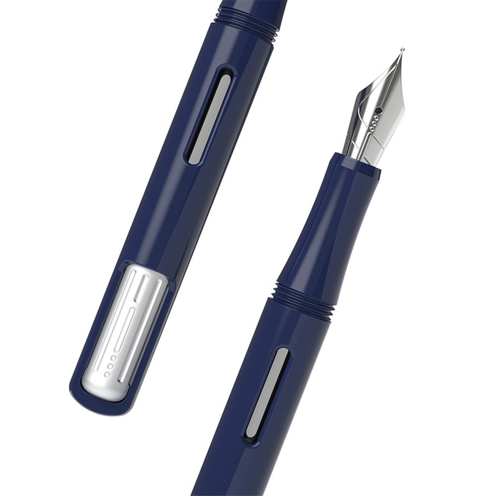 Endless Captiva Deep Ocean Fountain Pen - Premium Writing Instrument for Elegant Signatures, Calligraphy & Office Use