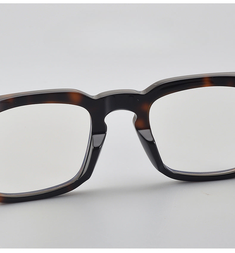 Stylish Acetate Square Glasses Frames MS JMMPD02 - Trendy Eyewear for Women & Men - Perfect for Reading, Work, and Fashion Accessories