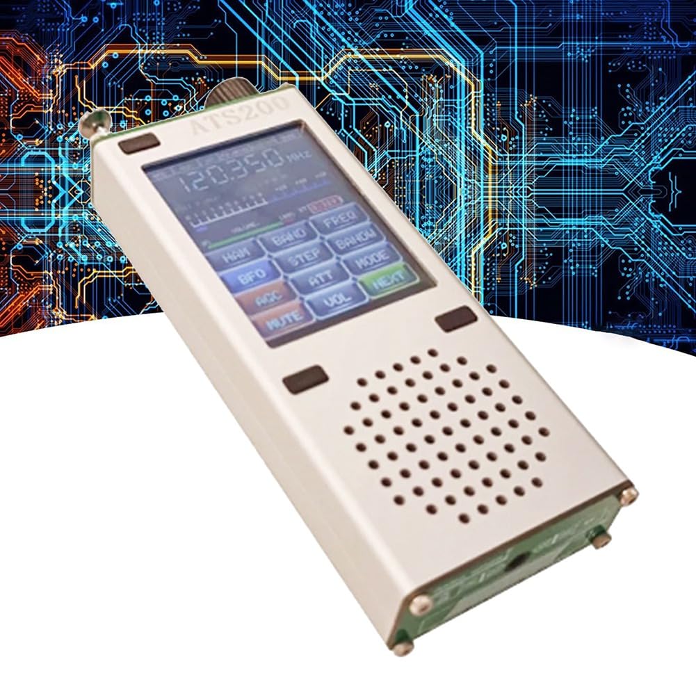 JUFUM ATS200 Full Band Radio with SI4732, ESP32, Bluetooth, 2.4