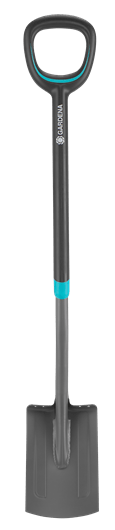 Gardena ErgoLine Small Spade - Lightweight Gardening Shovel for Planting, Digging & Weeding - Perfect for Small Gardens, Flower Beds & Indoor Plants