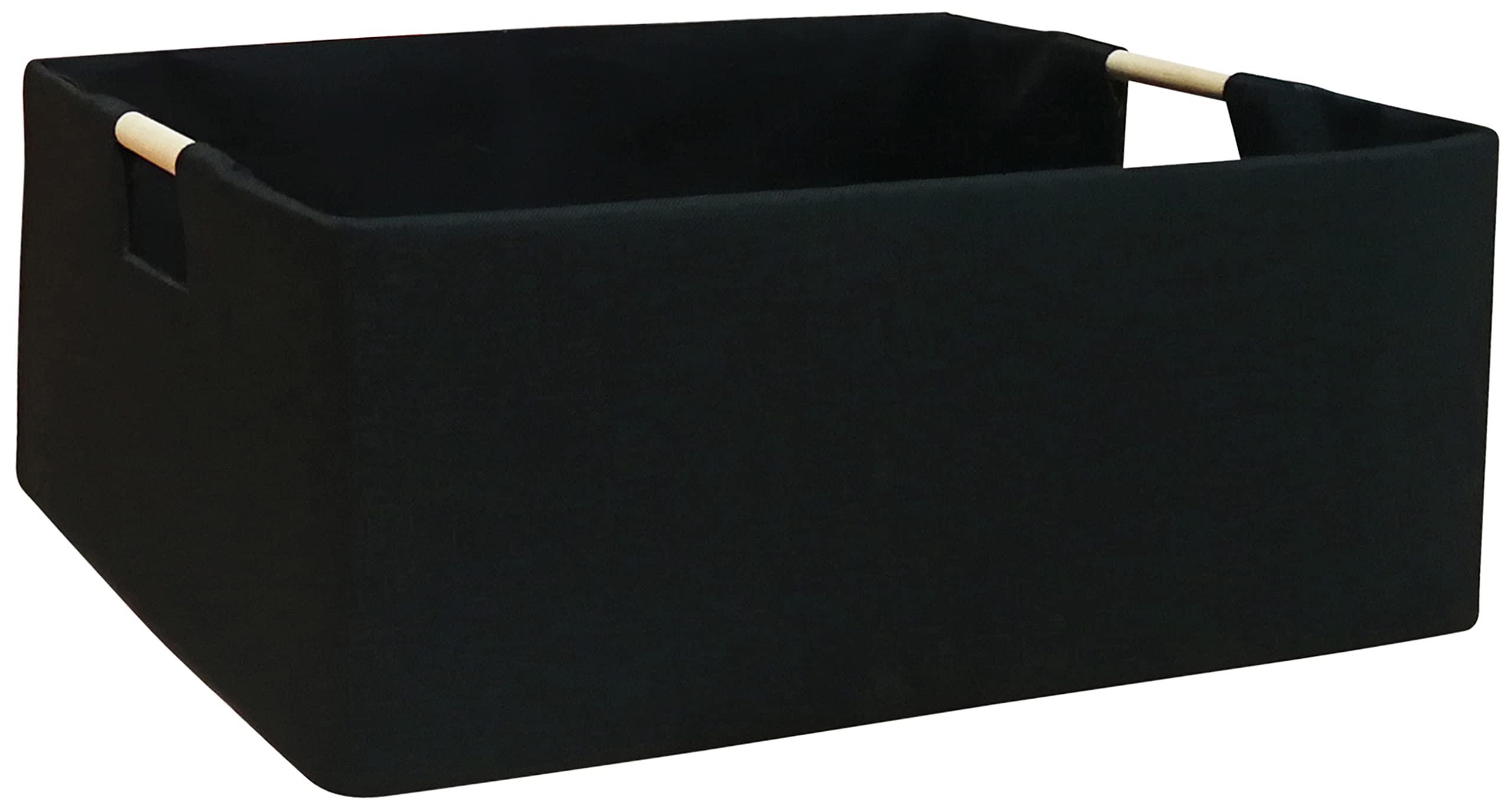 Foldable Storage Bins with Handles - Gray Rectangle Closet Baskets & Organizer Boxes for Shelves | Home, Office, Car & Dorm Room Storage Solutions | Perfect for Closet Organization, Toy Storage & Travel Essentials