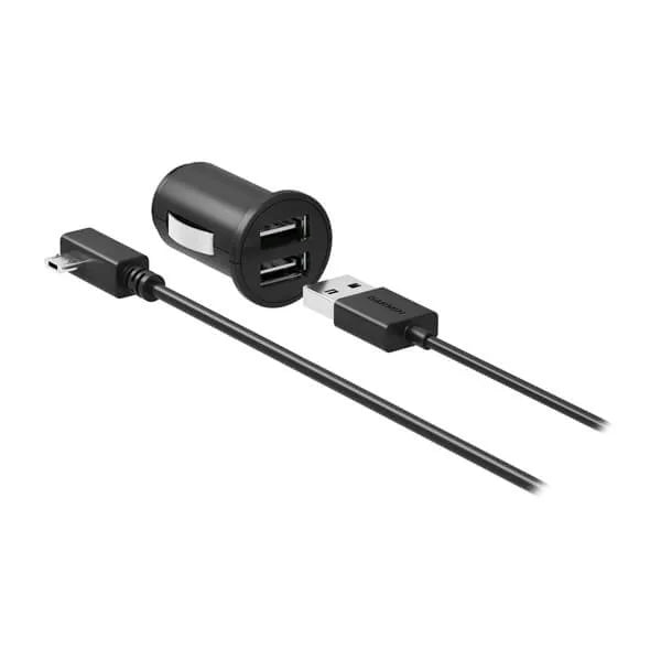 Dual USB Wall Charger - Fast Charging Power Adapter for iPhone, Android, Smartphones - Perfect for Travel, Home & Office Use