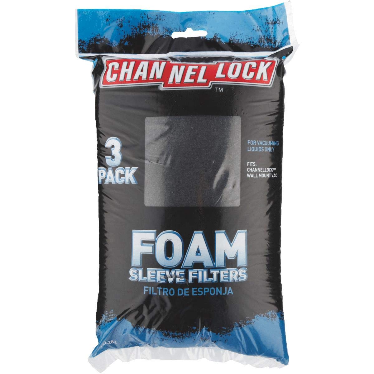 Channellock VWFF.CL Vacuum Foam Filter - for Dust & Debris Cleaning