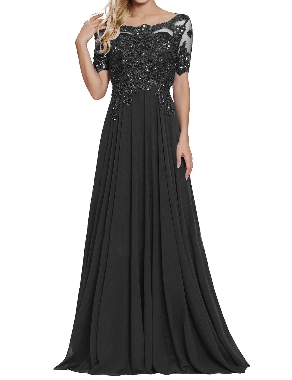 Elegant Mother of the Bride Dresses - Lace Wedding Guest Gowns for Women - Long Formal Mother of the Groom Dresses | Perfect for Weddings, Receptions & Special Occasions