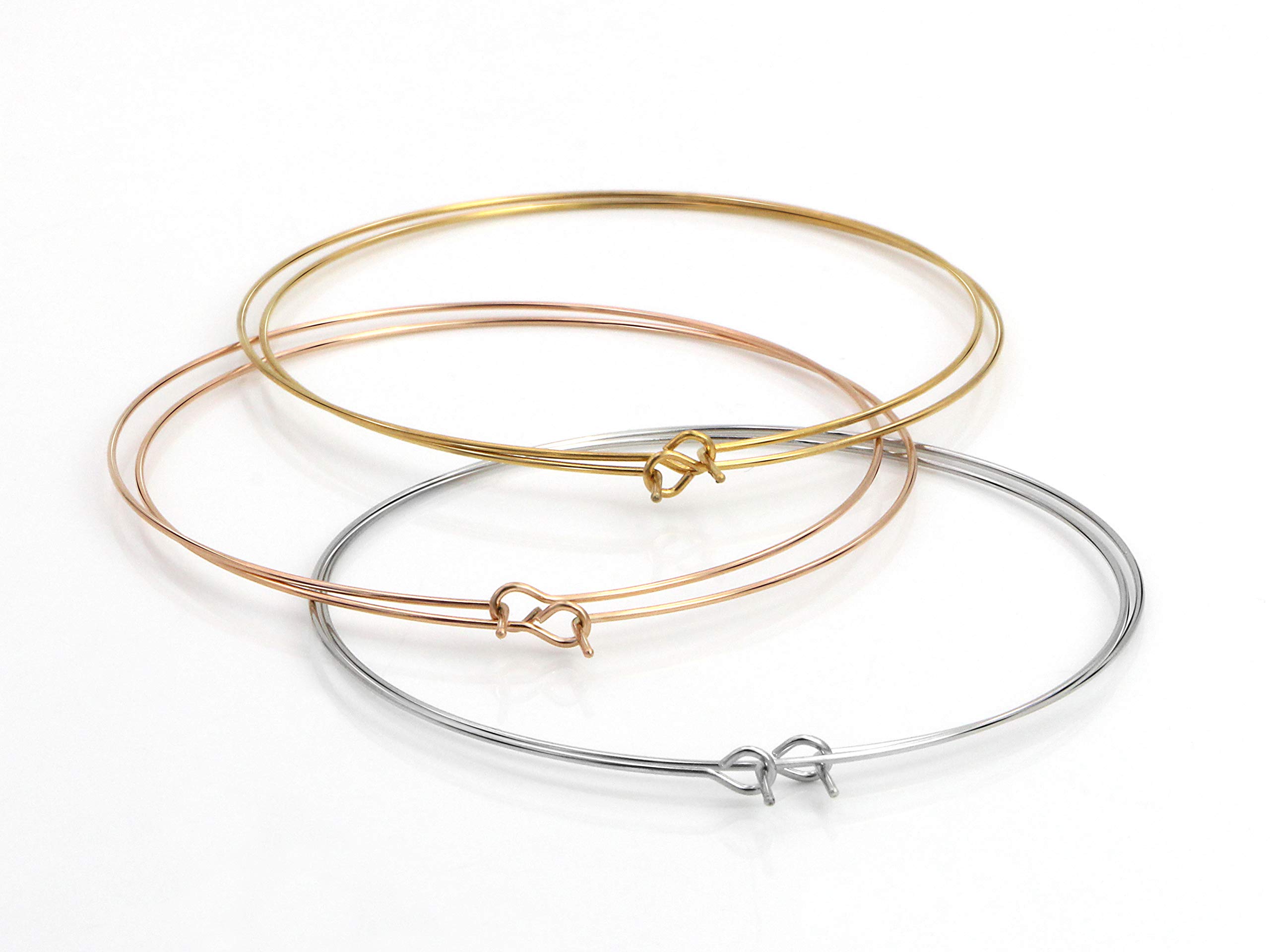 3 Pairs Thin Extra Large Hoop Earrings Set - 18k Gold Plated Lightweight Stainless Steel, Fashion Huge Gold Hoops for Women, Big Geometric Round Minimalist Jewelry | Perfect for Parties, Date Nights & Everyday Wear