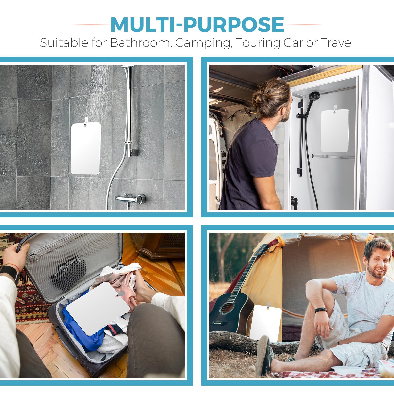 Fogless Shower Mirror 7.8