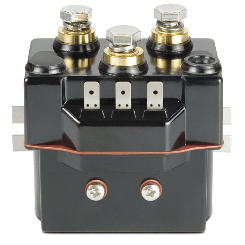 12V Quick Non-Reversing Solenoid Unit - Heavy Duty DC Electric Actuator for Automotive, Industrial & DIY Applications