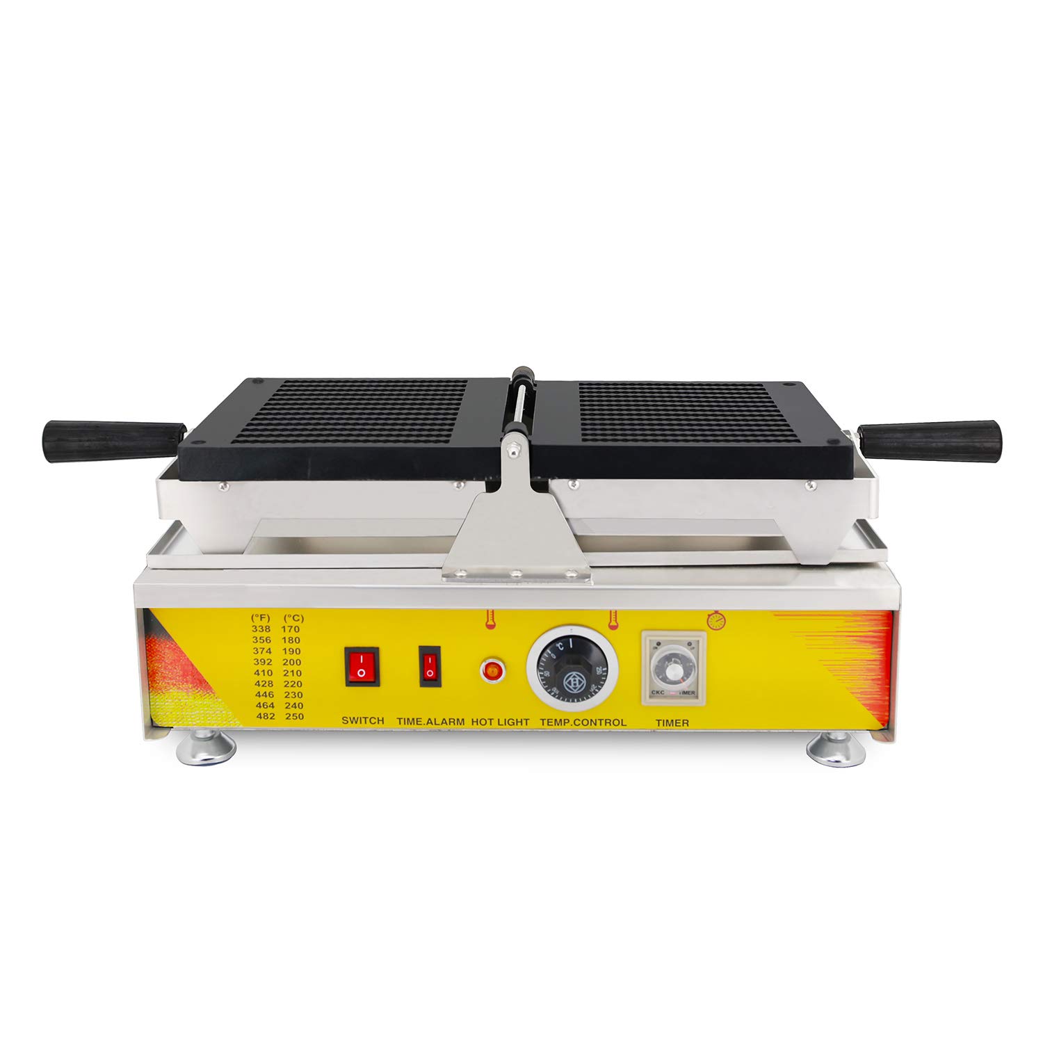 French Fries Shaped Waffle Maker - 110V Commercial Waffle Machine for Crispy Stick Waffles & Biscuits | Perfect for Breakfast, Snacks, Cafes & Restaurants