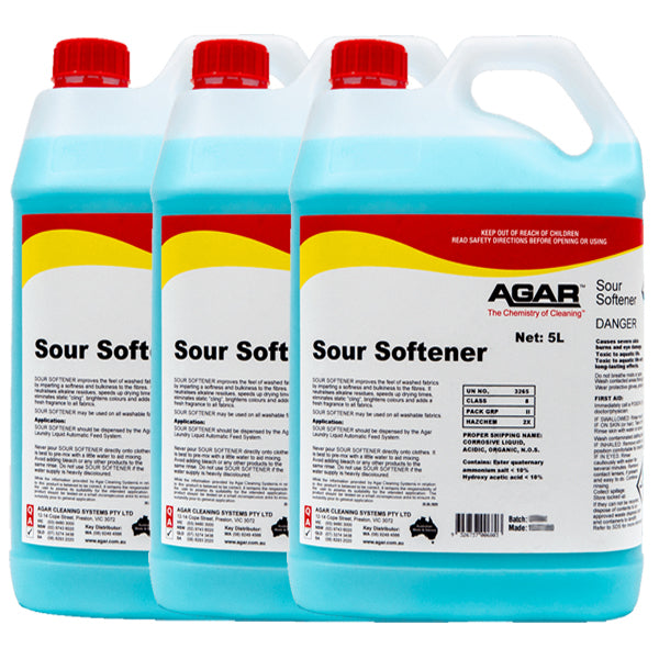 Eco-Friendly Agar Laundry Sour Fabric Softener - Natural Clothes Conditioner for Sensitive Skin | Perfect for Baby Clothes, Towels & Delicate Fabrics