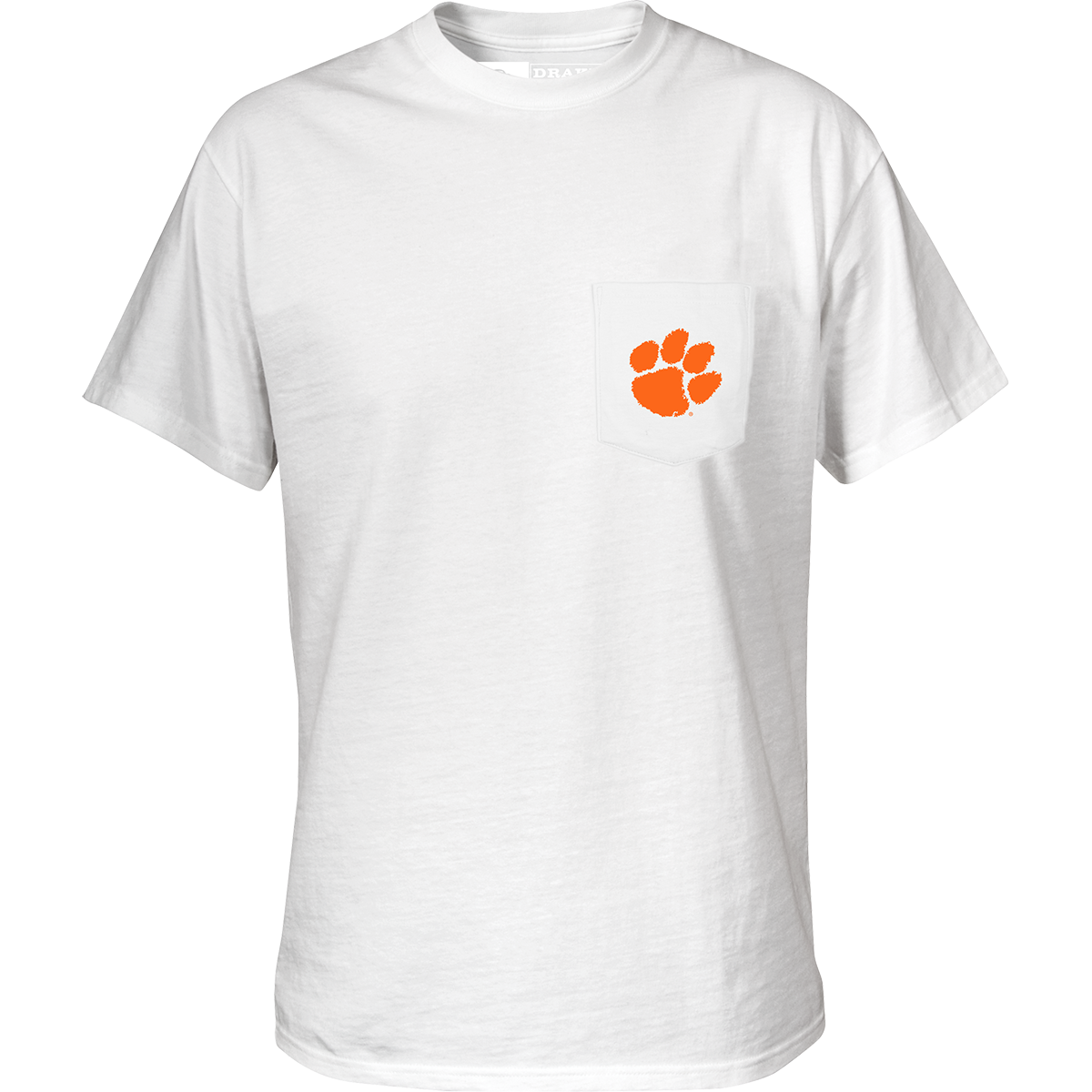 Clemson Tigers Drake Badge Graphic T-Shirt - Comfortable Cotton Tee for Game Day, Fan Gear & Casual Wear