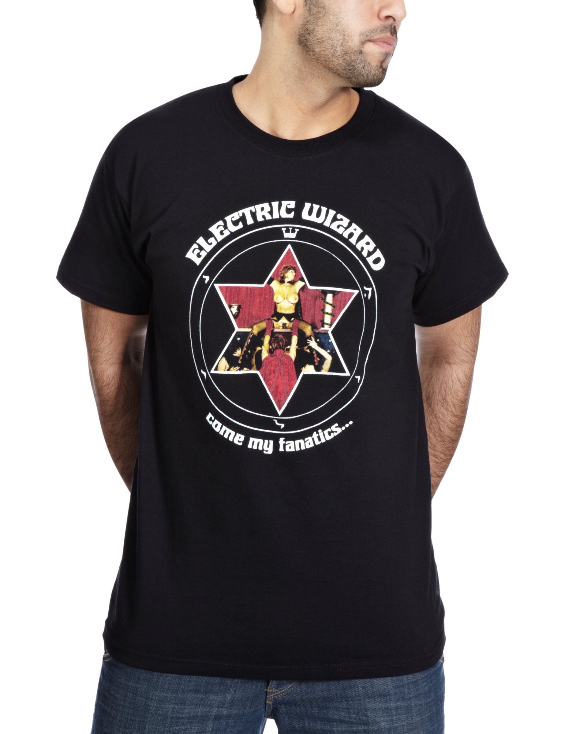 Men's Electric Wizard Come My Fanatics Graphic T-Shirt - Vintage Band Tee for Concerts, Casual Wear & Music Fans