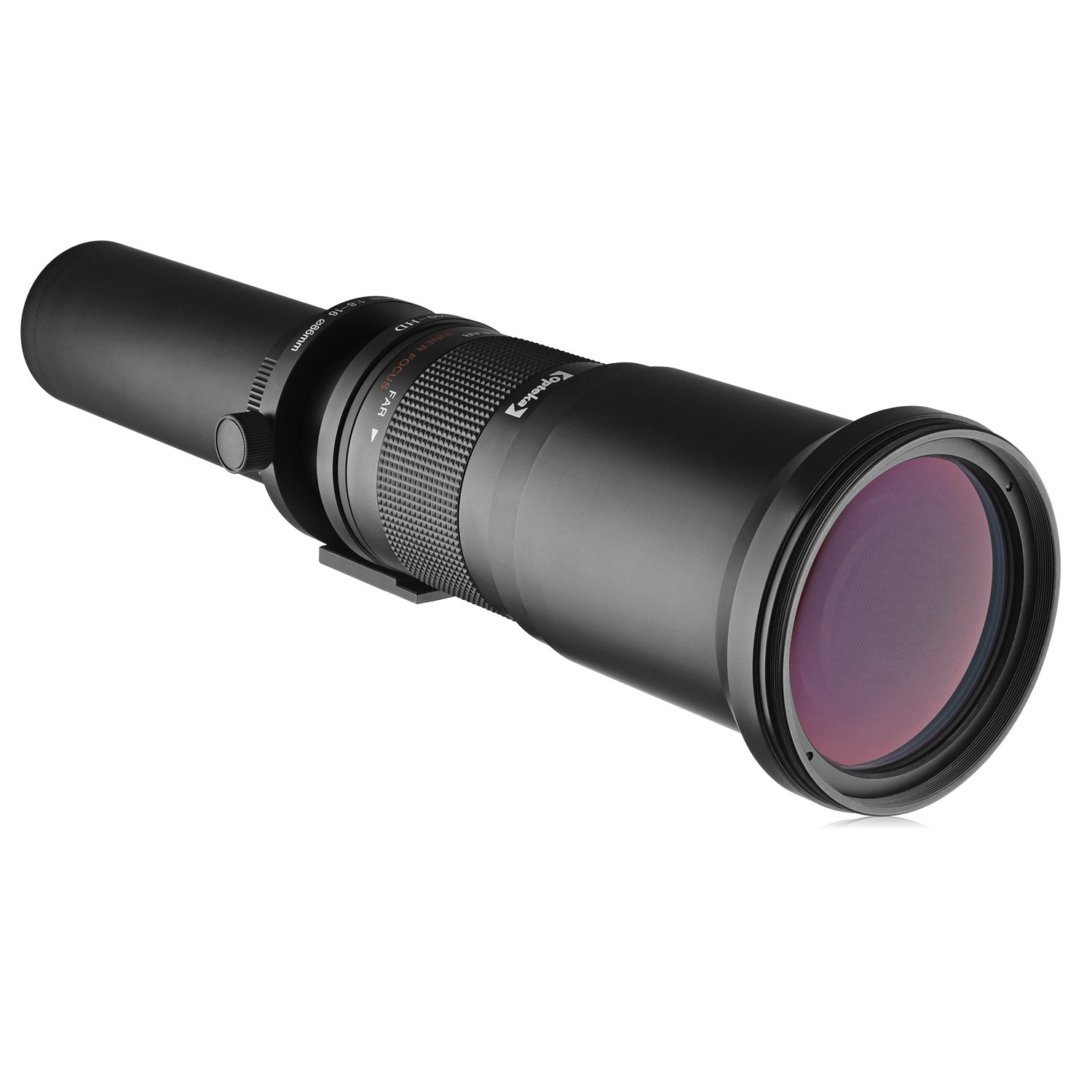Opteka 650-1300mm Telephoto Zoom Lens for Nikon DSLR Cameras (D5/D4/D3/Df/D850/D810/D800/D750/D610/D7500/D7200/D5600/D5500/D5300/D3500/D3400/D3300/D3200) - Wildlife & Sports Photography, Long-Distance Shooting