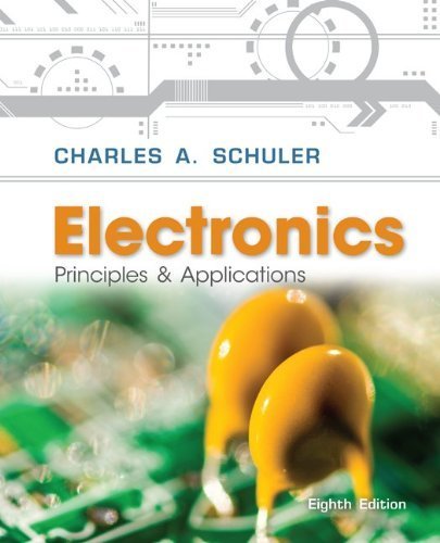 Electronics Principles and Applications with Student Data CD-Rom by Charles Schuler | Hardcover Textbook for Engineering Students | Perfect for Circuit Design Labs & STEM Education