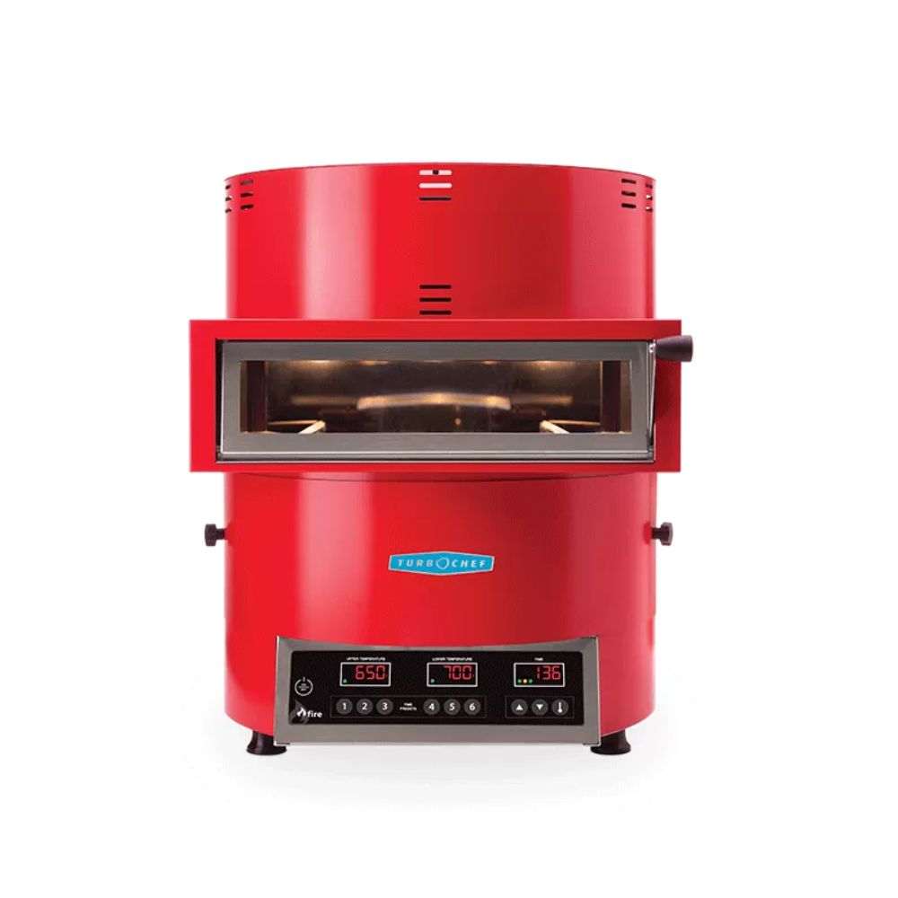 TurboChef Fire Countertop Ventless Pizza Oven 208/240V - Professional Electric Pizza Maker for Home & Restaurant Use - Perfect for Backyard Parties, Outdoor Cooking & Commercial Kitchens