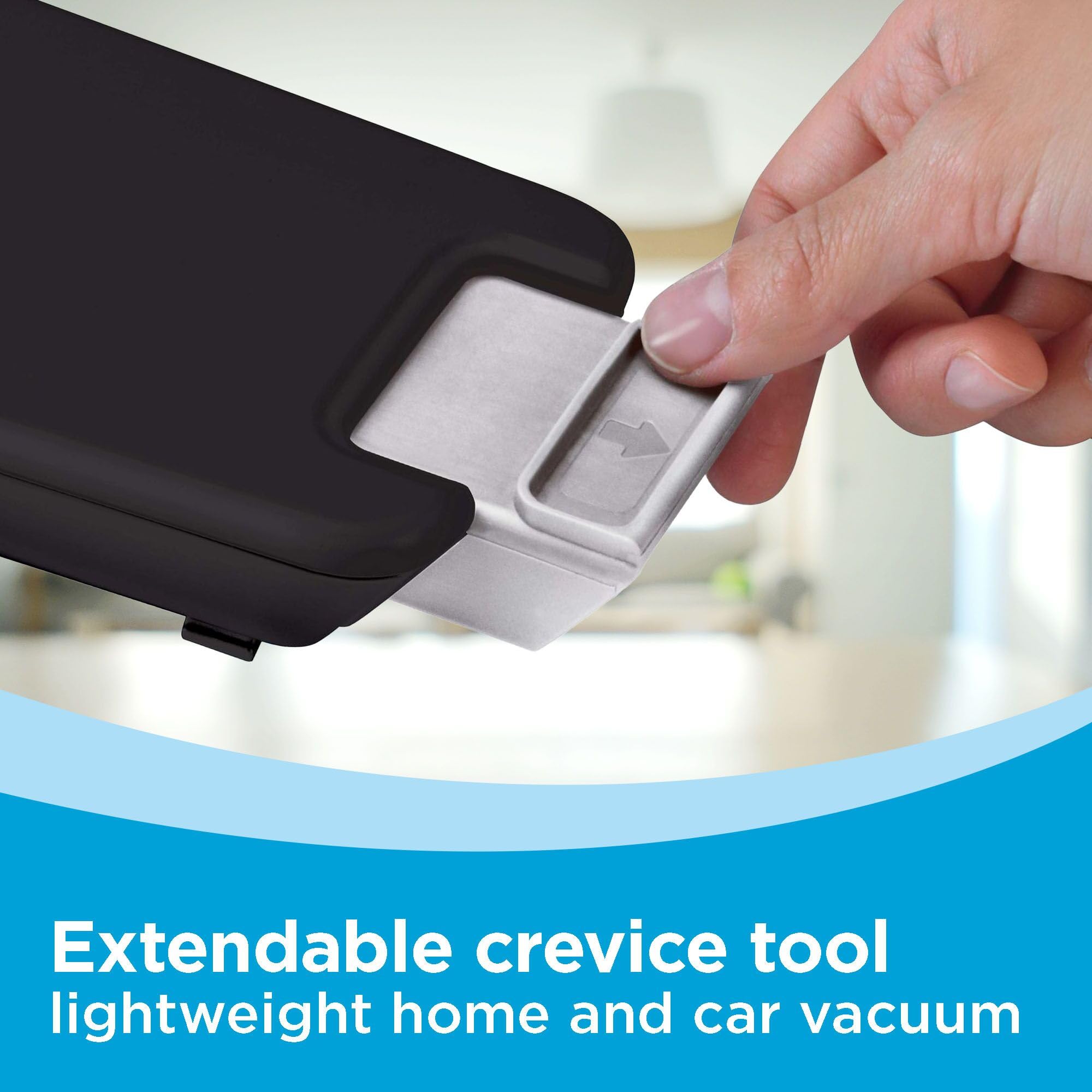 BLACK+DECKER Dustbuster PIVOT VAC Cordless Handheld Vacuum Cleaner - BDH2000PL with Crevice Tool & Pivot Nozzle for Home, Car, Pet Hair, Stairs & Tight Spaces | Lightweight & Powerful Cleaning
