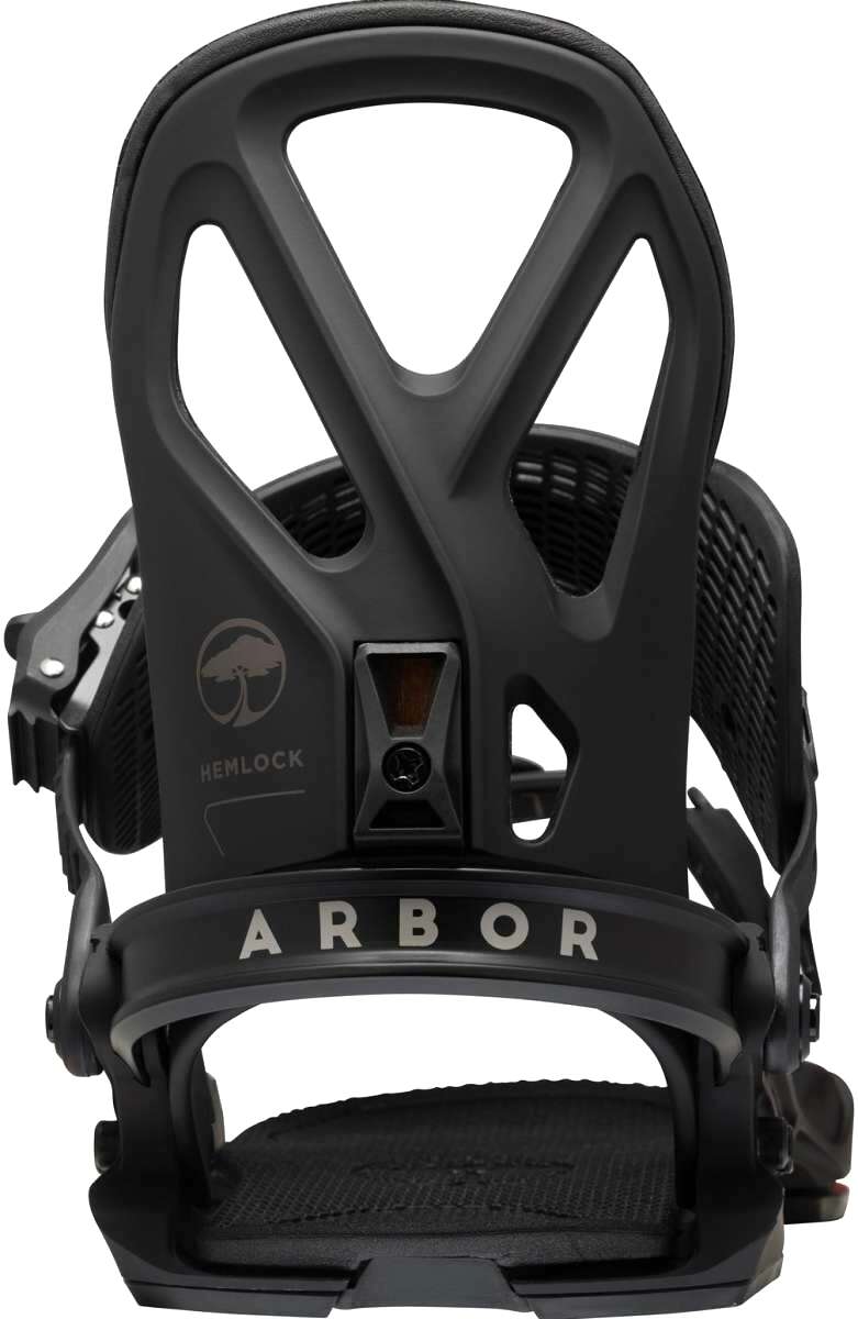 Arbor Hemlock Snowboard Bindings 2023 - Premium Adjustable Snowboard Bindings for Men & Women - Perfect for All-Mountain, Freeride & Park Snowboarding