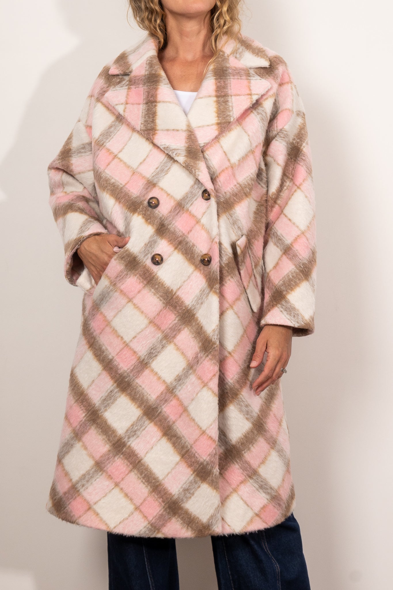 COOP by Trelise Cooper Women's Time Check Coat - Stylish Winter Outerwear for Work & Evening Events