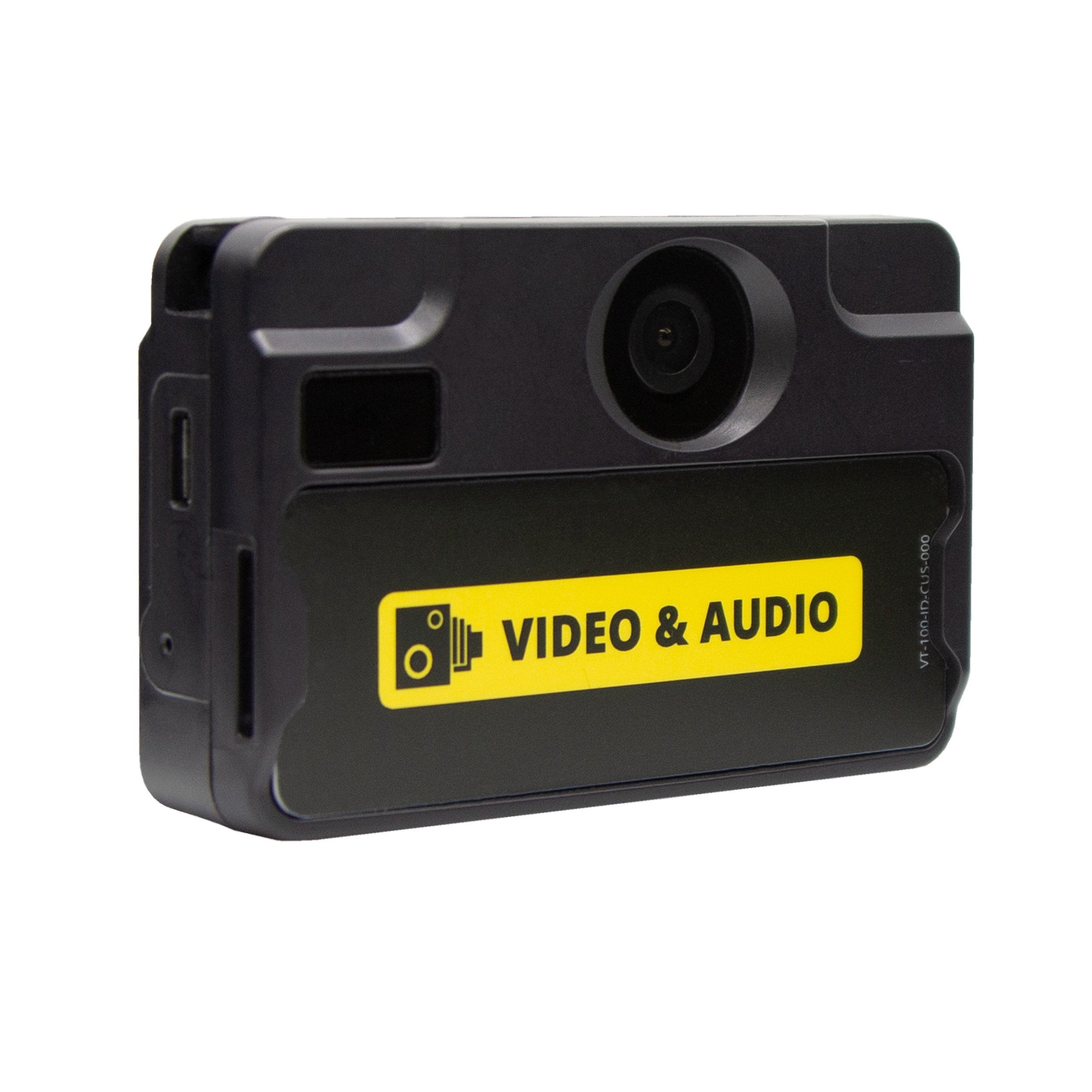 VT100 Body Worn Camera - HD 1080P Police Security Camera with Night Vision, 32GB Storage & Long Battery Life - Ideal for Law Enforcement, Security Guards & Personal Safety