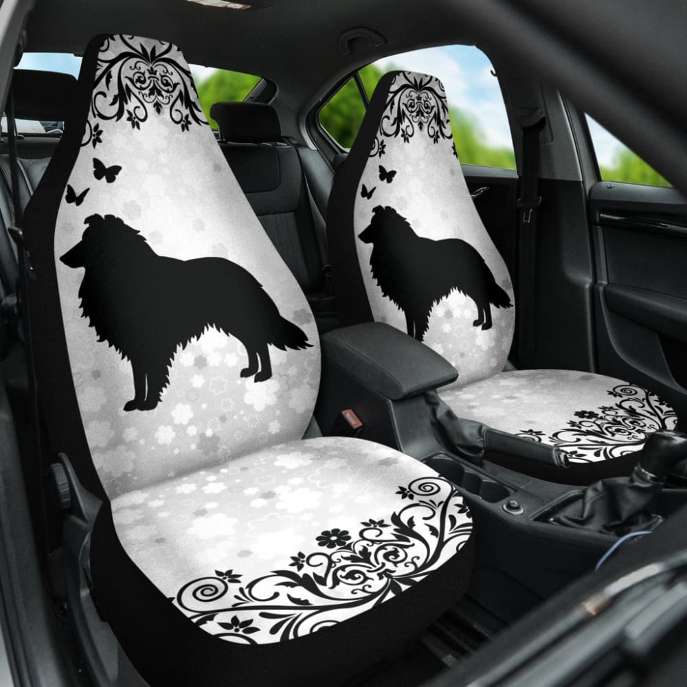 Premium Shetland Sheepdog Print Custom Car Seat Covers - Waterproof & Non-Slip Pet-Friendly Design for Cars, SUVs, and Trucks | Perfect for Dog Lovers, Pet Owners, and Travel Enthusiasts