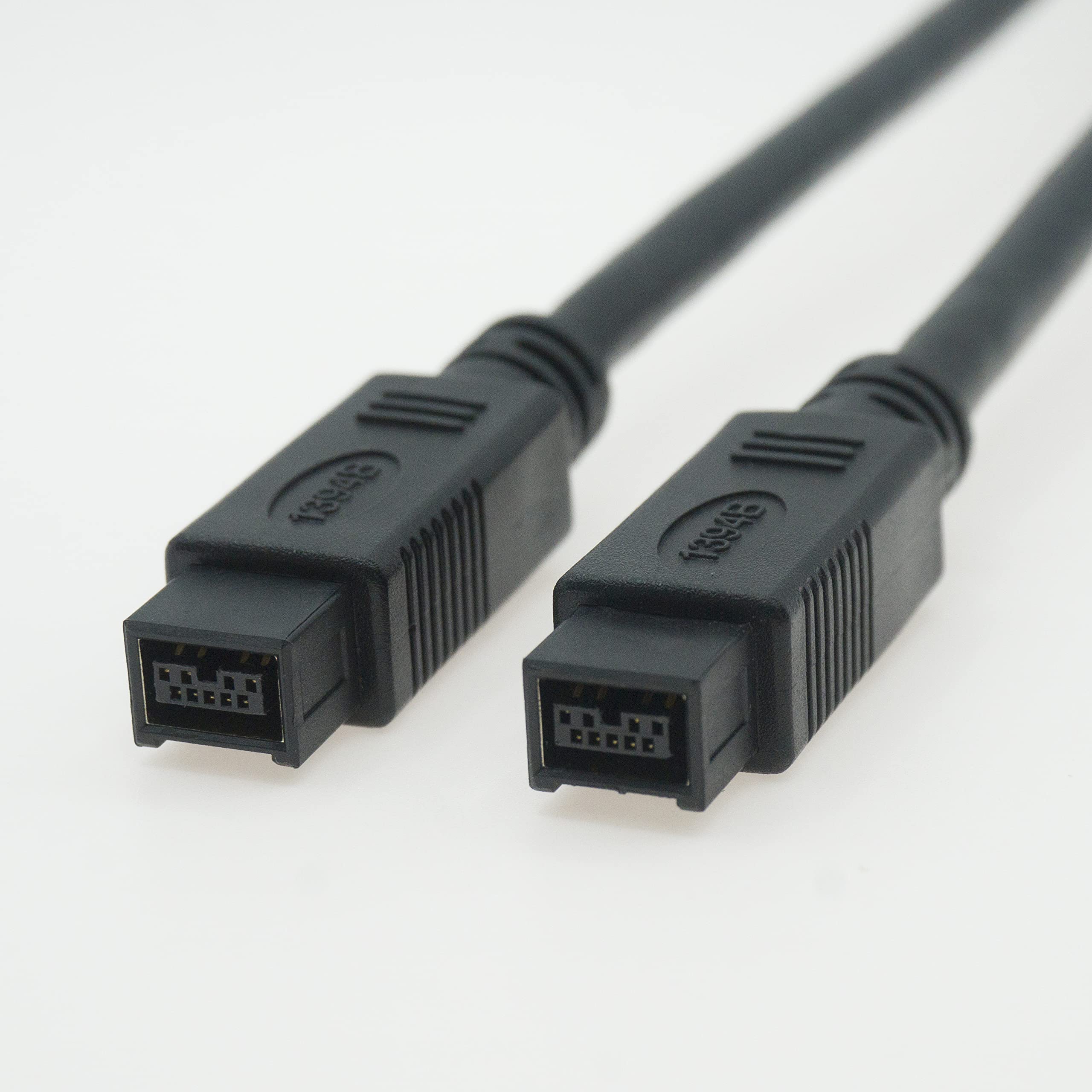 Firewire 800 Cable IEEE 1394 9Pin to 9Pin Male to Male 6ft for DV Camera, Digital Camcorder, Printer, Scanner & External Hard Drive | High-Speed Data Transfer for Professional Video Editing & Media Storage