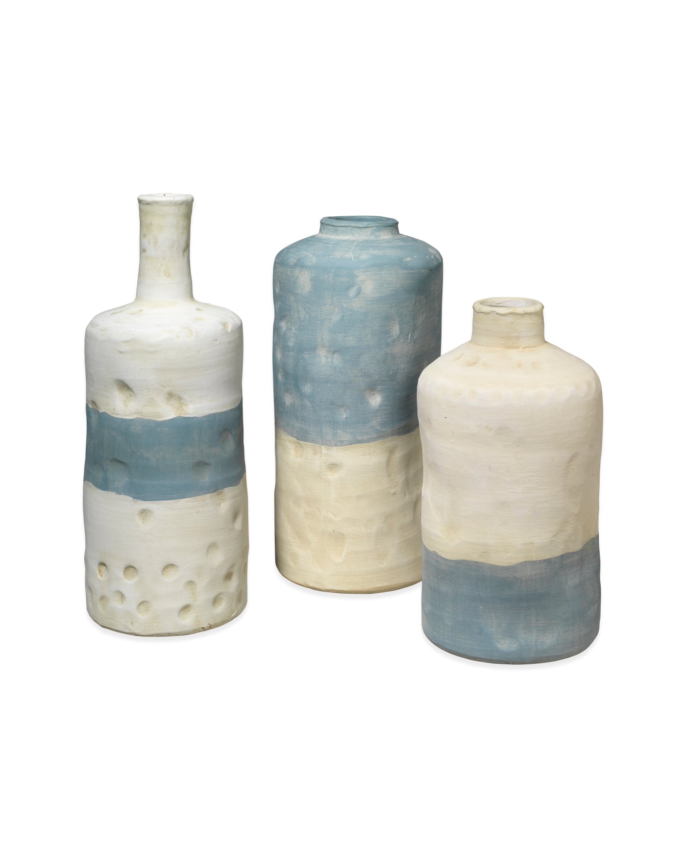 Sedona Vessels Set of 3 - Handcrafted Ceramic Bowls for Home Decor, Kitchen Storage & Table Centerpiece - Perfect for Entertaining, Gift Giving & Boho Style Decorating