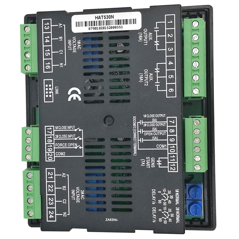 Smartgen Genset ATS Controller HAT530N - Automatic Transfer Switch Control Module for Backup Power Systems | Reliable Generator Transfer Switch for Home & Commercial Use