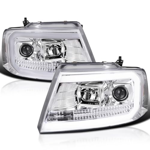 Chrome Housing Clear Lens