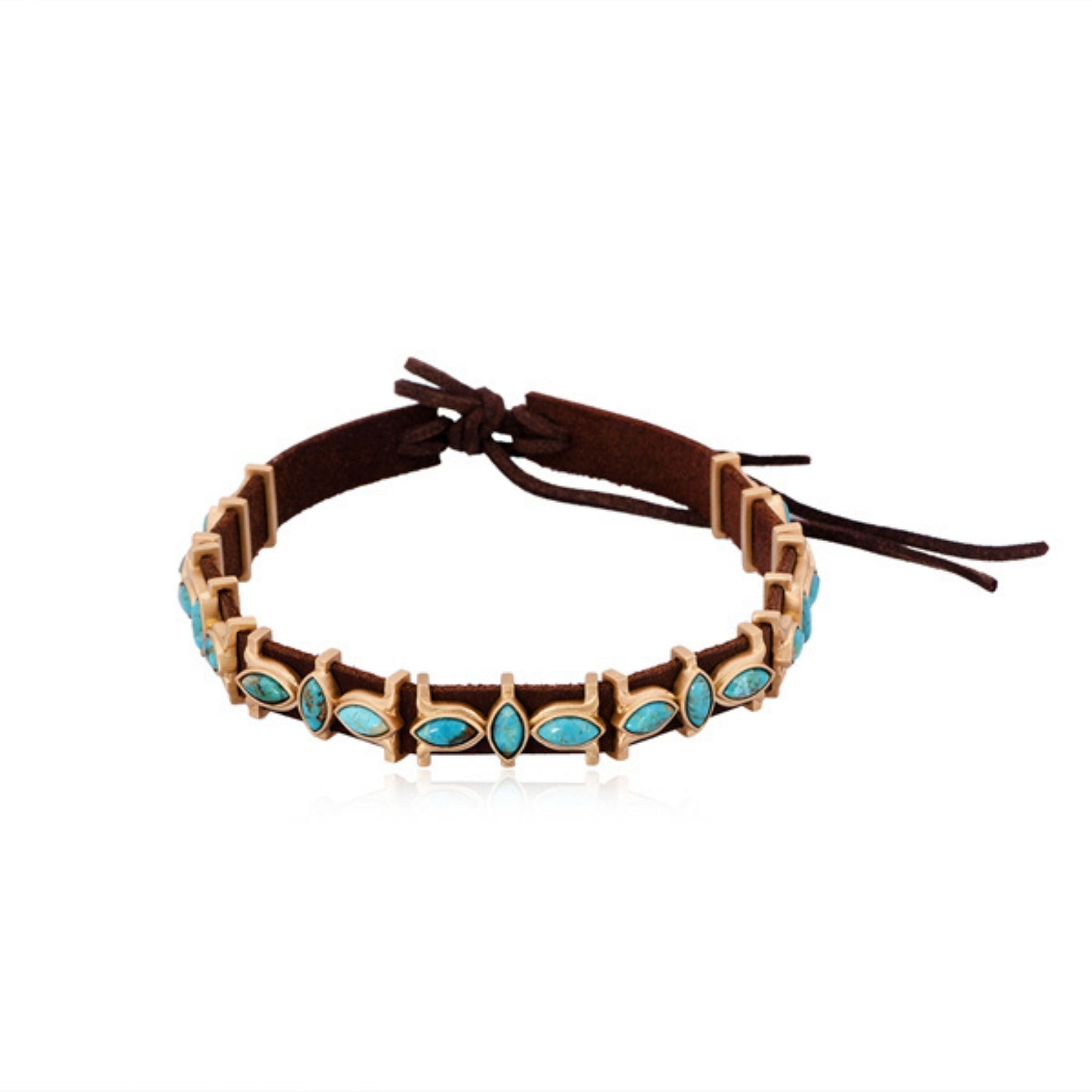 Turquoise Desert Flower Hat Band - Stylish Western Accessory for Cowboy Hats, Boho Fashion & Outdoor Adventures