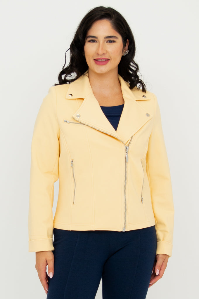 Bryn Jacket - Soft Butter-Colored Modal Coat for Women | Perfect for Fall & Winter Layering