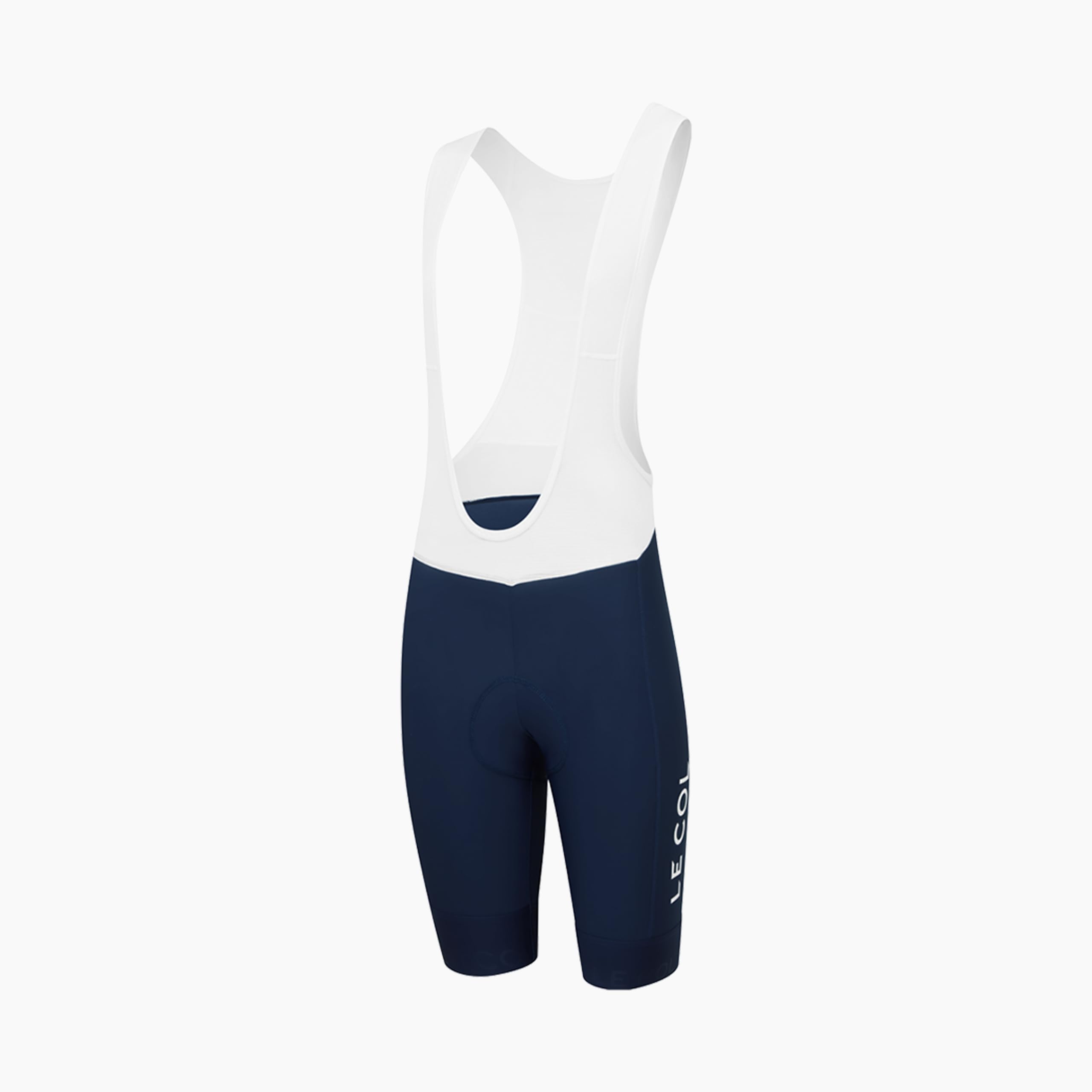 Women's Pro Bib Shorts II - Padded Chamois Cycling Shorts with Lightweight Breathable Fabric for Road & Mountain Biking | US Size Medium (Alpha, Regular Fit) in Navy/White | Perfect for Long Distance Rides & Training Sessions