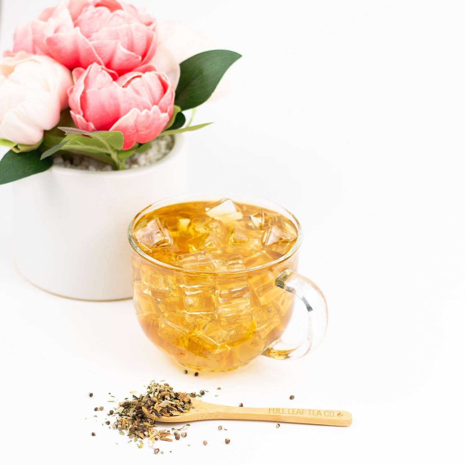 Organic Menopause Relief Tea - Natural Herbal Loose Leaf Tea for Hot Flashes & Night Sweats (2oz Bag, 30 Servings) | Full Leaf Tea Co. - Perfect for Relaxation, Stress Relief & Hormone Balance
