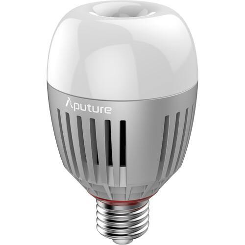 Aputure B7C 7W RGBWW Smart LED Bulb - Dimmable, WiFi & Bluetooth Control for Home Lighting, Parties & Smart Home Decor