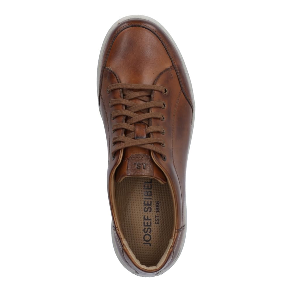 Josef Seibel David 03 Men's Casual Loafers - Comfortable Slip-On Shoes for Walking, Travel & Office Wear - Premium Leather & Cushioned Footbed