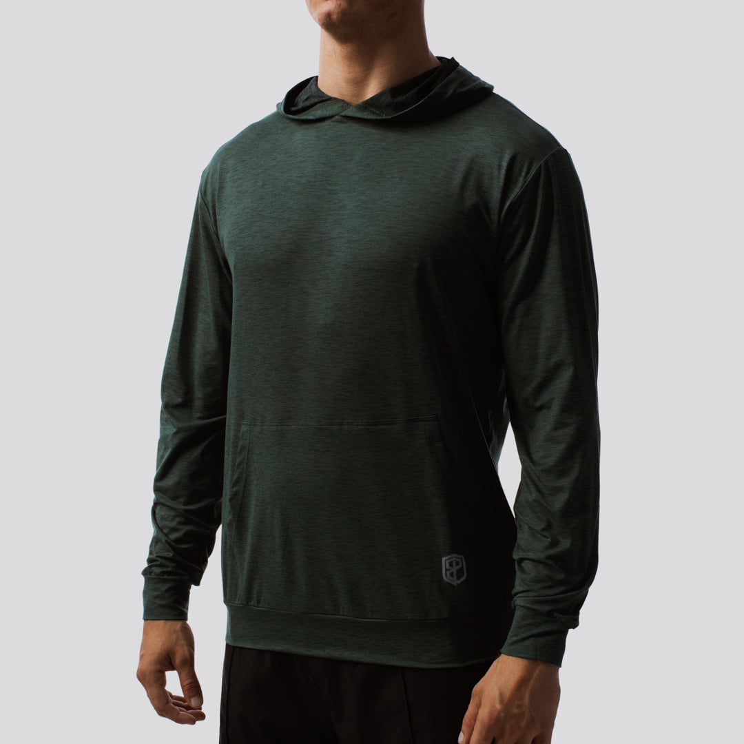 Evergreen Athleisure Hoodie for Women & Men - Cozy Fleece Pullover for Yoga, Gym & Casual Wear