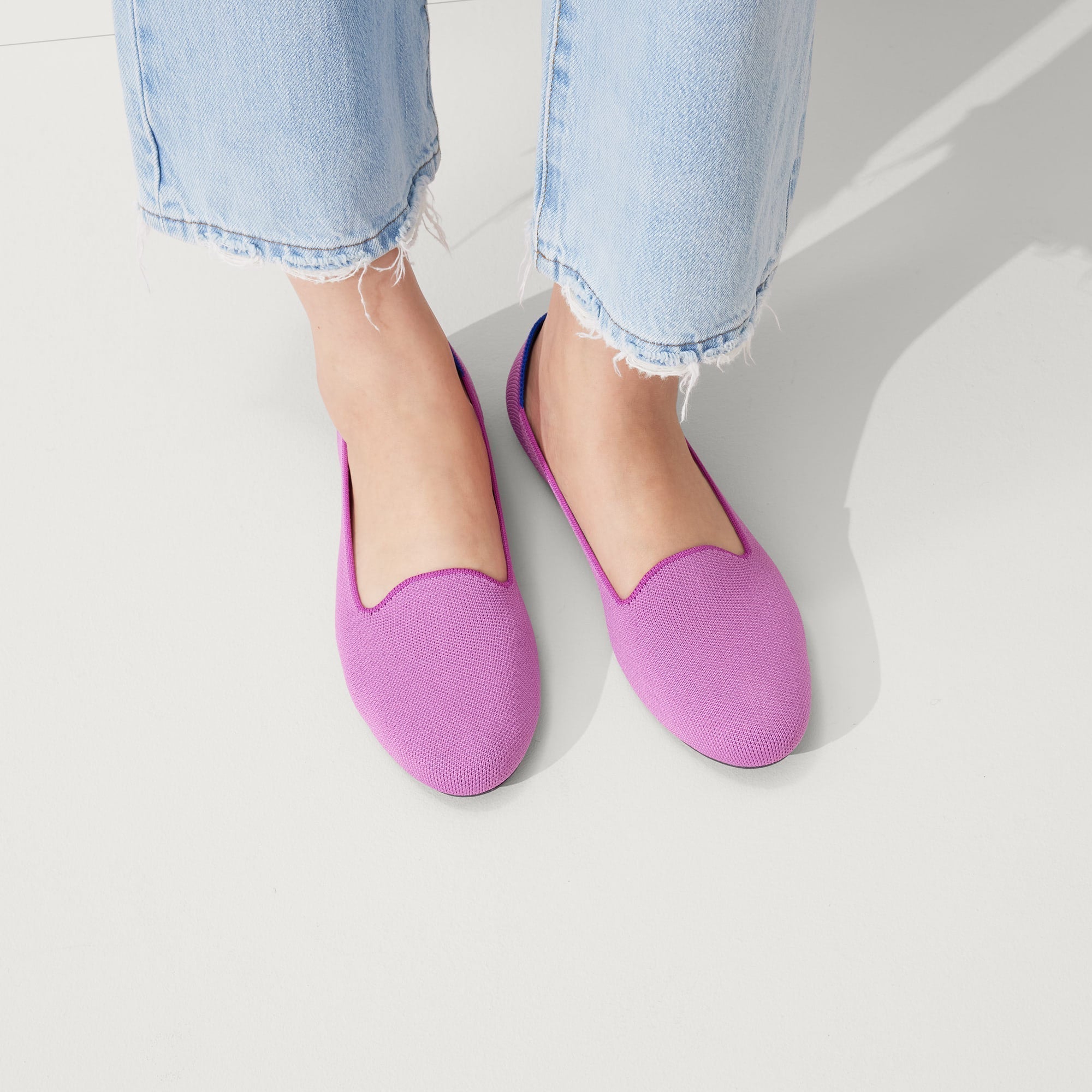 Comfortable Women's Lounge Loafers in Soft Orchid - Slip-On Casual Shoes for Home, Office & Travel
