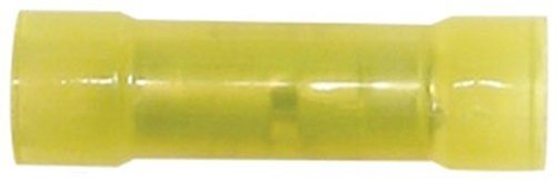 1000 Pcs Yellow 12-10 AWG Nylon Insulated Electrical Wire Butt Connectors - Flared Entry, Heat Resistant, Waterproof - Ideal for Automotive, Marine, and Home Electrical Wiring Projects by A Plus Parts House