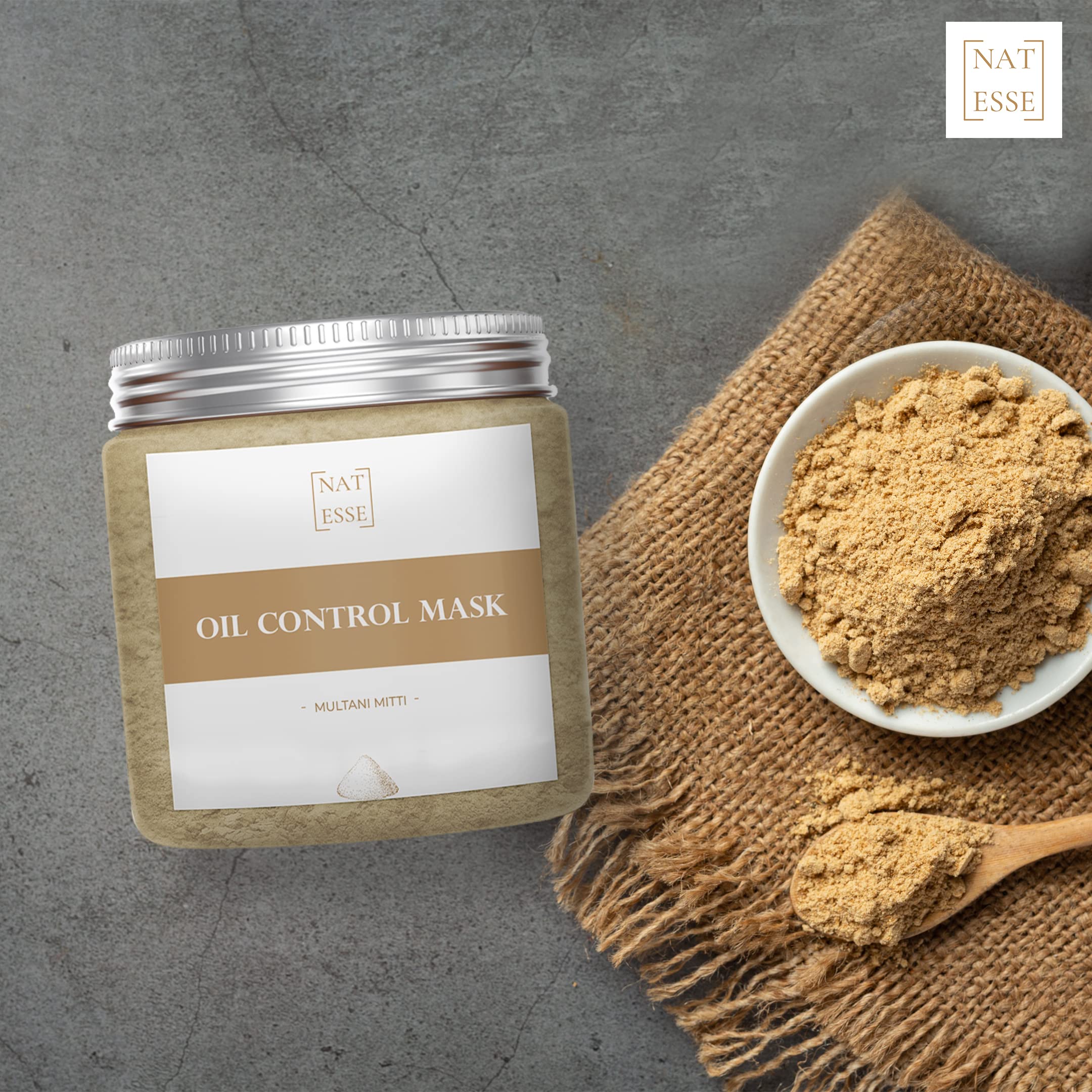 NAT ESSE Oil Control Peel Off Mask - Deep Cleansing & Mattifying Facial Treatment for Clear, Balanced Skin | Blackhead Removal & Pore Minimizer for Oily & Acne-Prone Skin | Perfect for Daily Skincare Routine & Spa Night