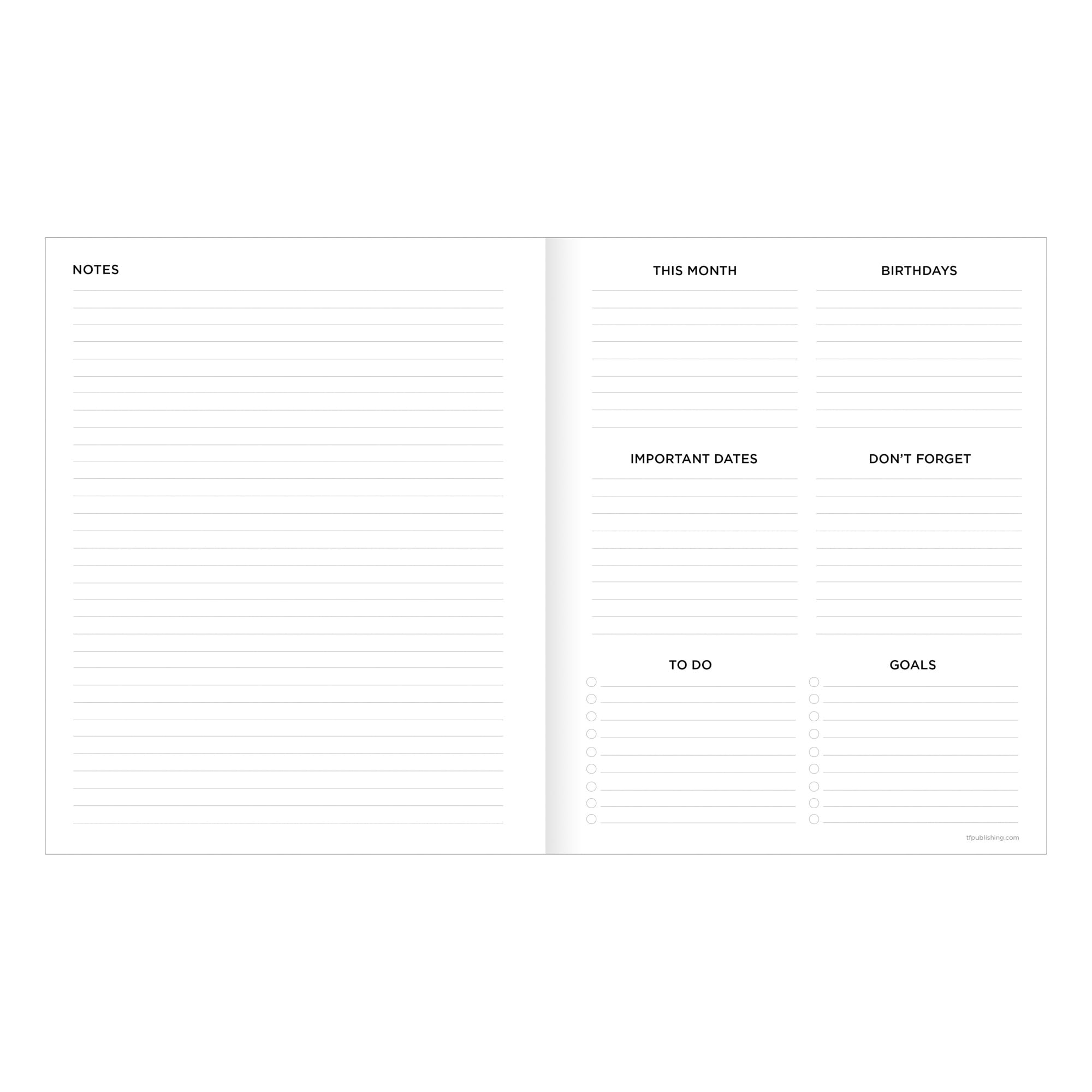 TF PUBLISHING Tie Dye Medium Monthly Planner 2024-2025 (July 2024 - June 2025) - 2 Page Spreads with Extra Large Calendar Grids & Planning Prompts - 6.5 x 8 Inch Academic Planner - Perfect for Students, Teachers & Office Organization