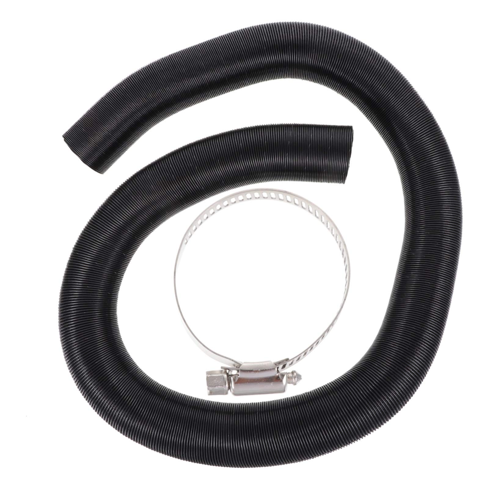 GARNECK Car Air Heater Exhaust Pipe - Soft Air Intake Outlet Duct with Clamps | Replacement Warm Air Vent for Automotive AC System | Perfect for Winter Defrosting & Cabin Heating
