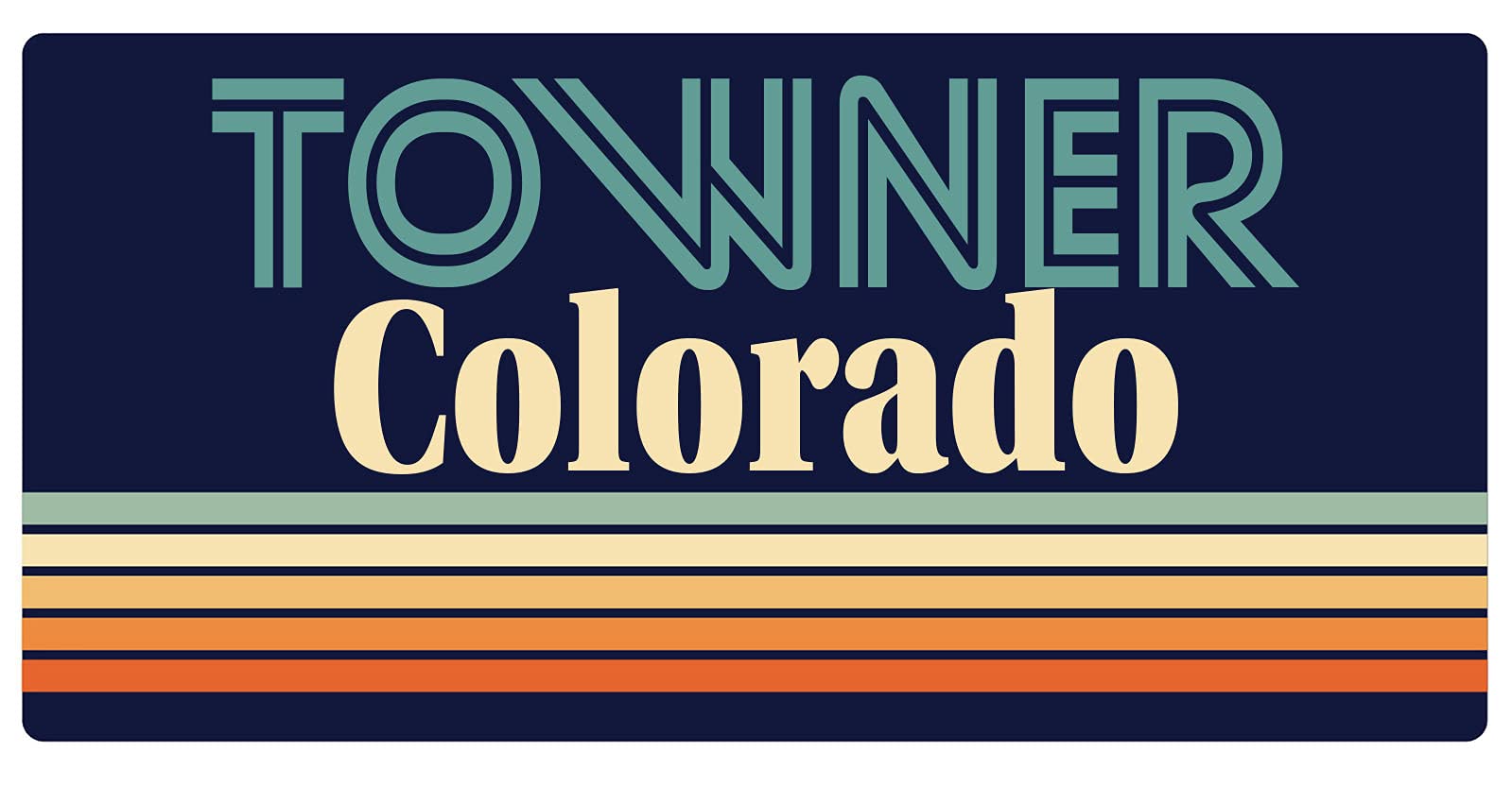 Vintage Colorado Fridge Magnet - 5 x 2.5 Inch Retro Souvenir for Refrigerator, Office, Travel & Home Decor | Collectible State-Themed Magnets for Gifts & Memories
