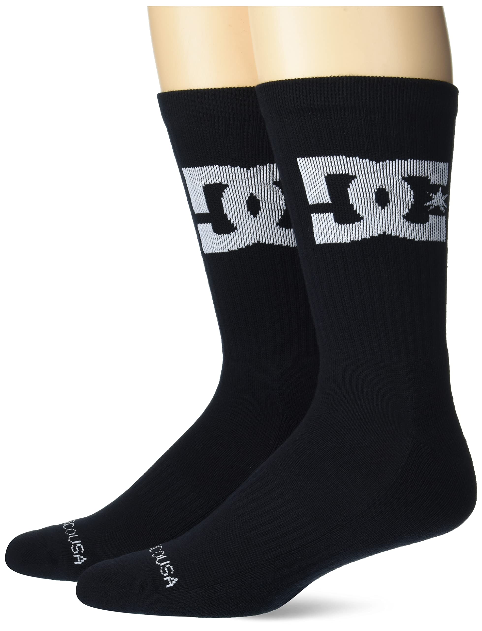 DC Men's Star Crew Socks - Comfortable & Stylish Casual Socks for Everyday Wear - Perfect for Work, Gym & Outdoor Activities