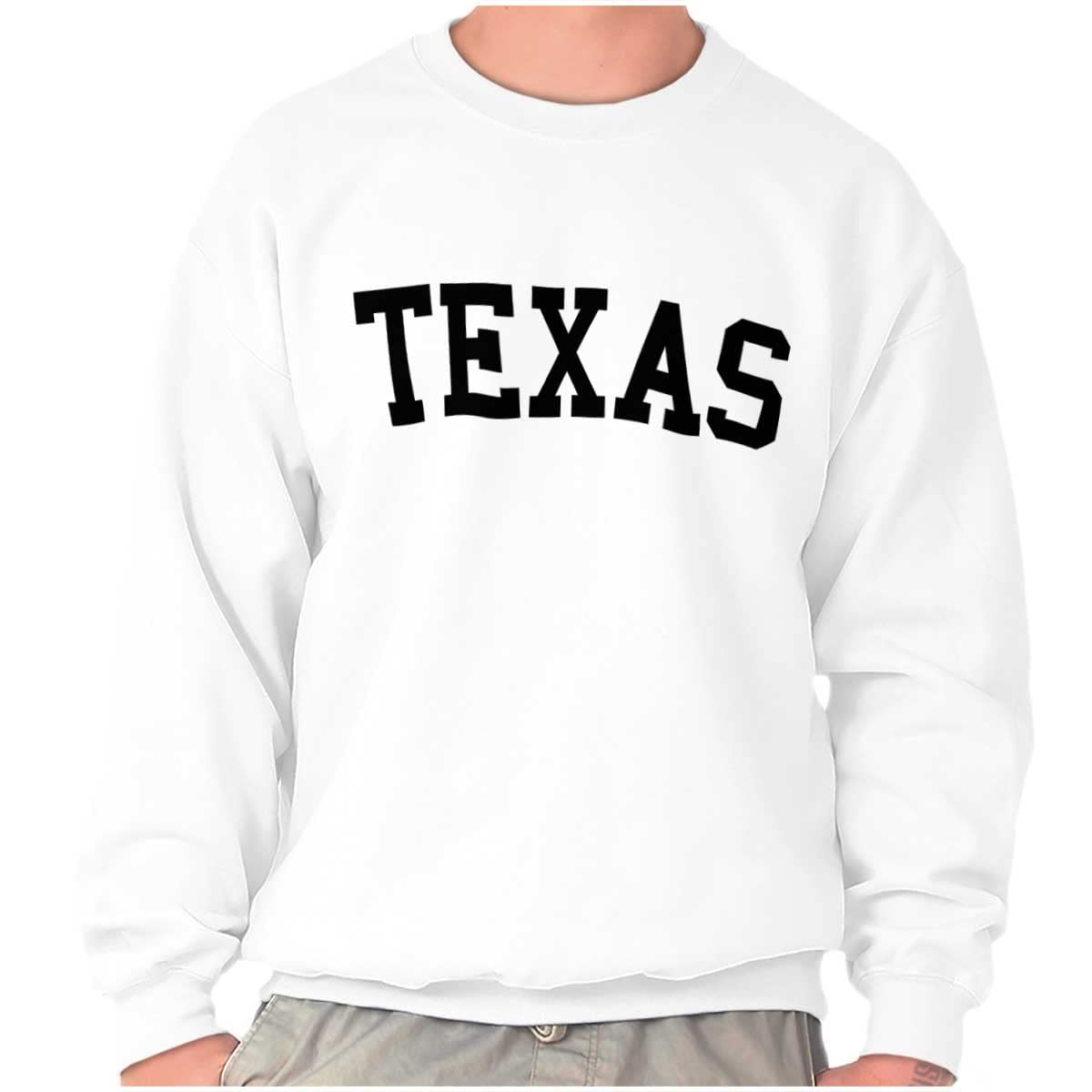 Texas Style Classic Sweatshirt for Men & Women - Comfortable Cotton Pullover for Casual Wear, Outdoors & Travel