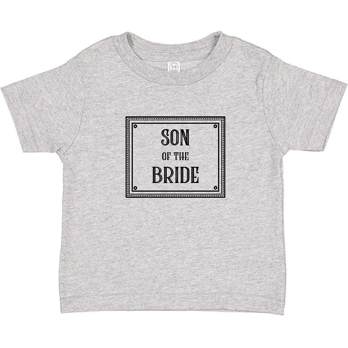 Inktastic Son of The Bride Toddler T-Shirt - Cute Flower Boy Outfit for Weddings & Special Occasions