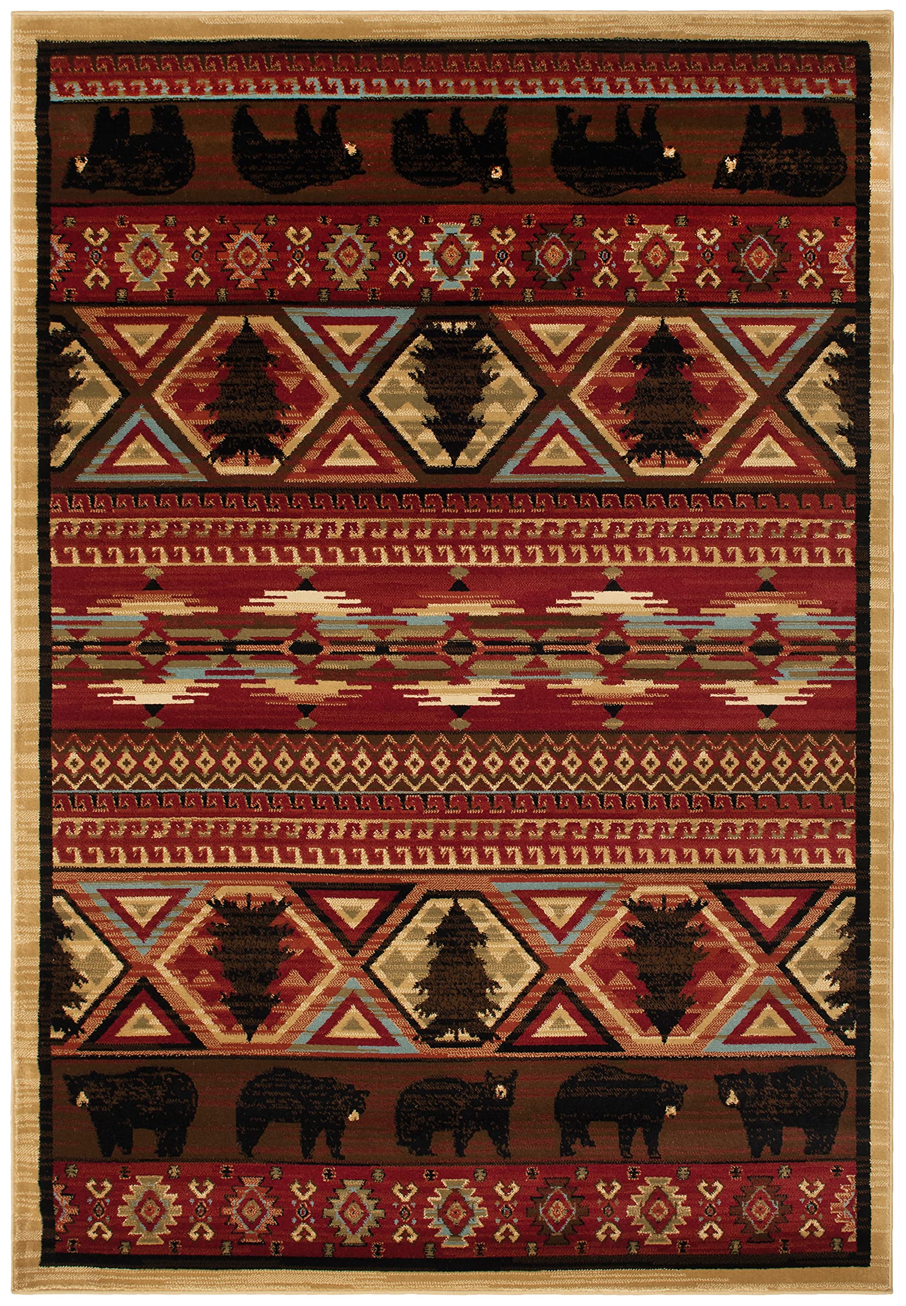 Mayberry Rug Red Pine Area Rug 2'3