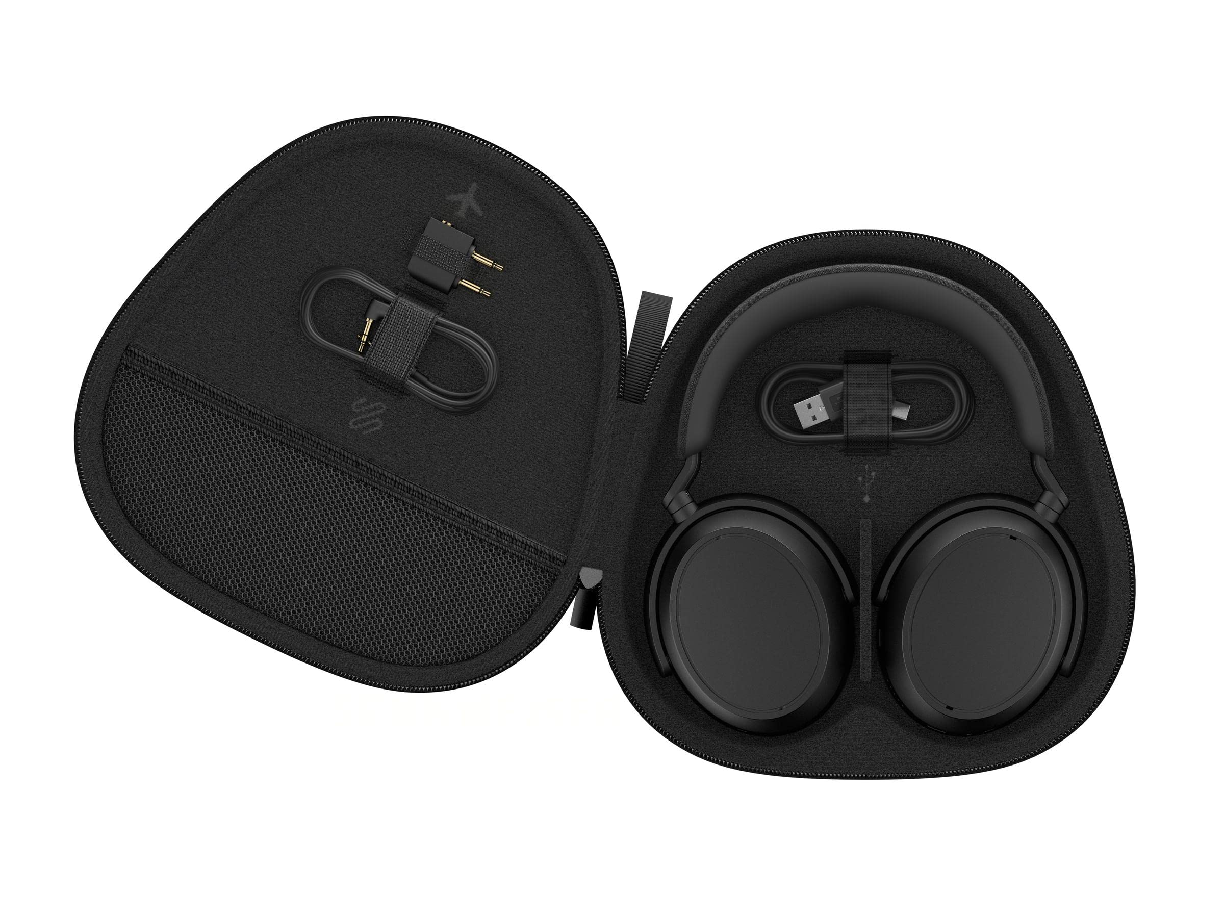 SENNHEISER Momentum 4 Wireless Bluetooth Headphones with Adaptive Noise Cancellation - 60H Battery Life, Customizable Sound & Crystal Clear Calls (Renewed, Black) | Perfect for Travel, Work & Music Lovers