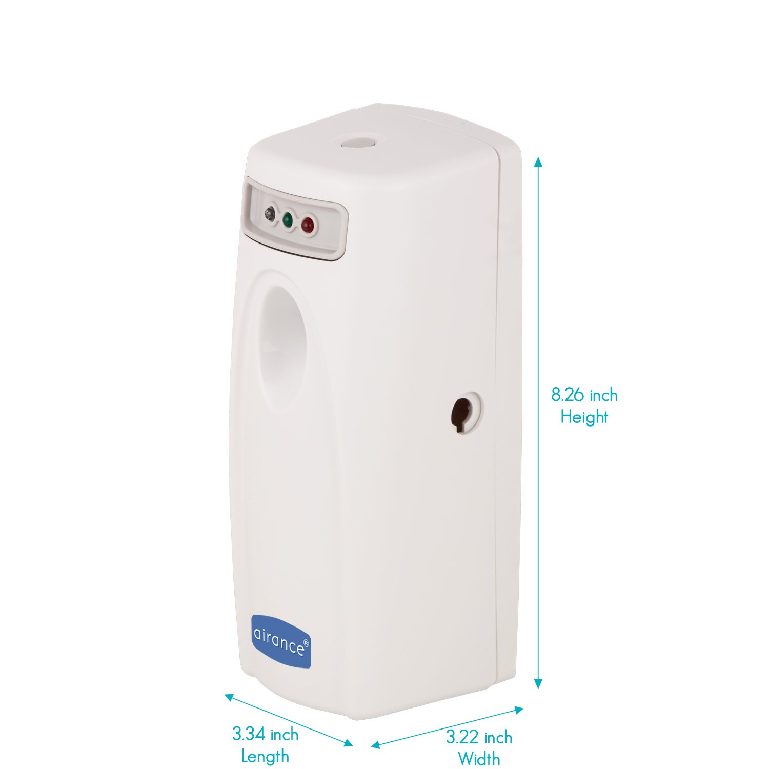 Airance Automatic Air Freshener Spray Dispenser - 2 Year Warranty - Compatible with Most 250ml Bottles - Assorted Scents - Perfect for Home, Office, and Car Use