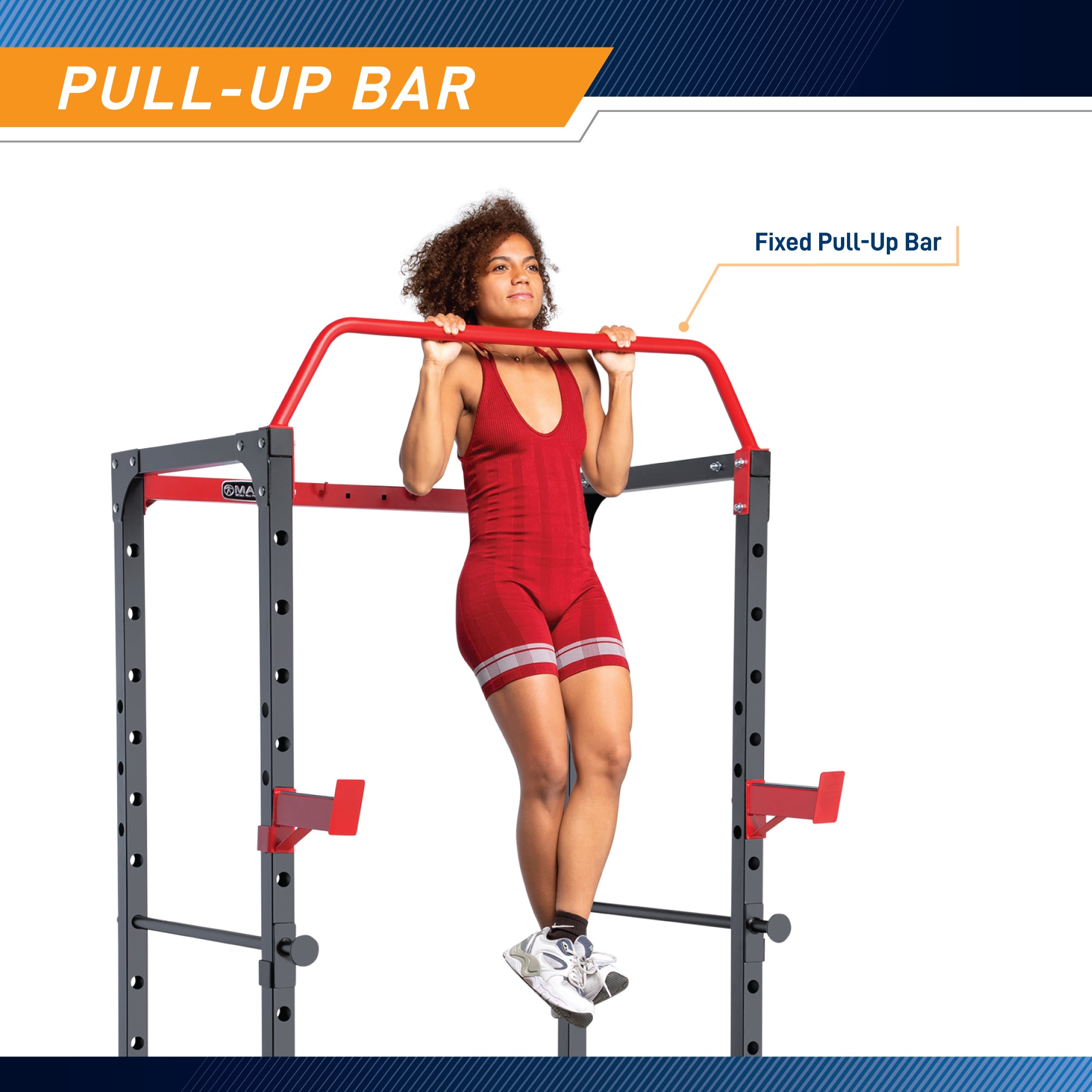 Marcy Power Cage System SM 0562 - Heavy Duty Home Gym Equipment for Strength Training & Weightlifting | Perfect for Garage, Basement & Home Workouts