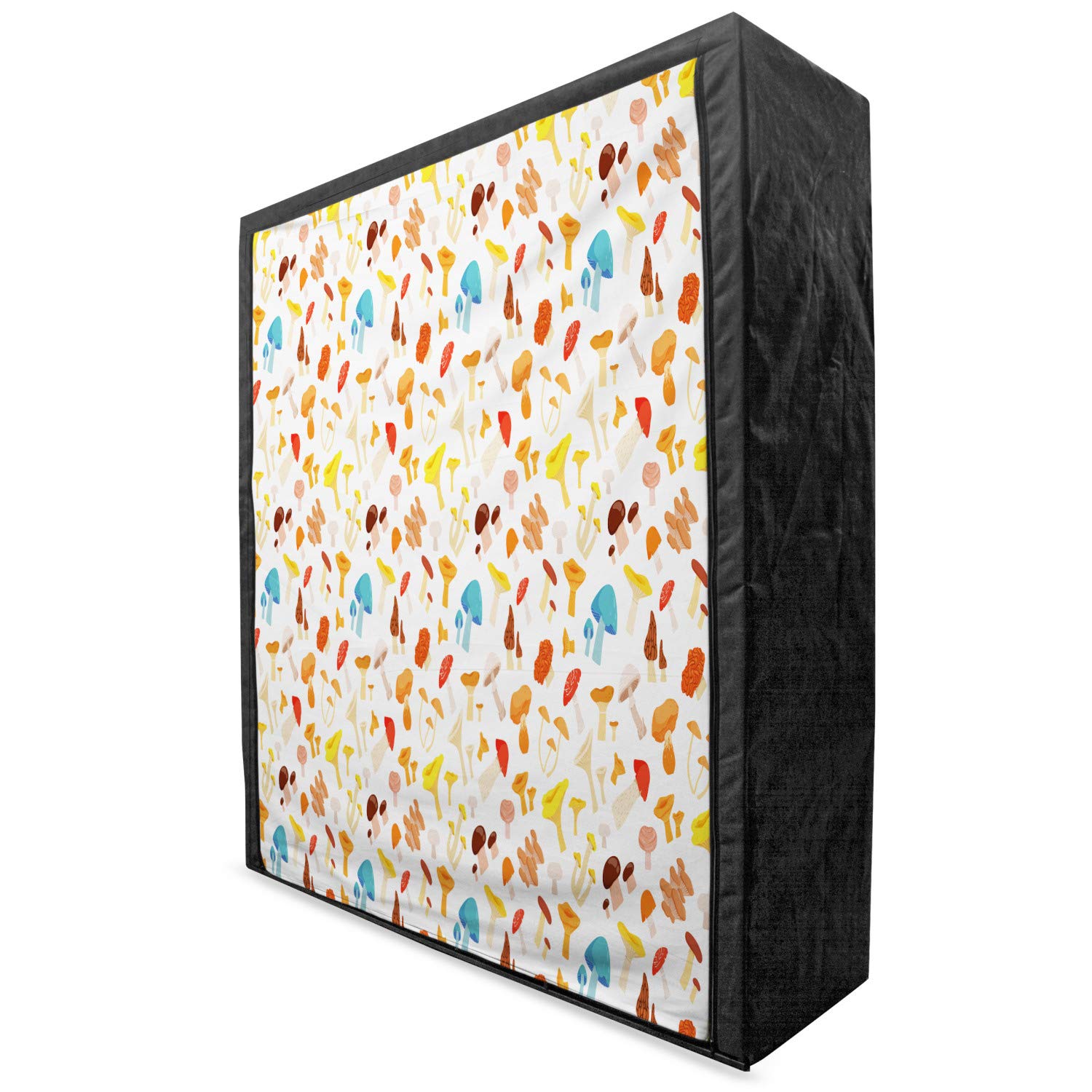 Ambesonne Mushroom Portable Fabric Wardrobe - 59